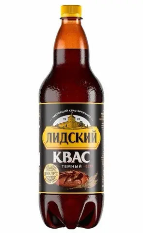 Фото объявления: Лидский ТЕМНЫЙ Квас 1,5 л, Беларусь, изображение 1